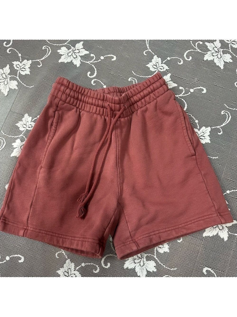 Aritzia TNA Cozy Fleece Boyfriend Shorts Sz 2XS